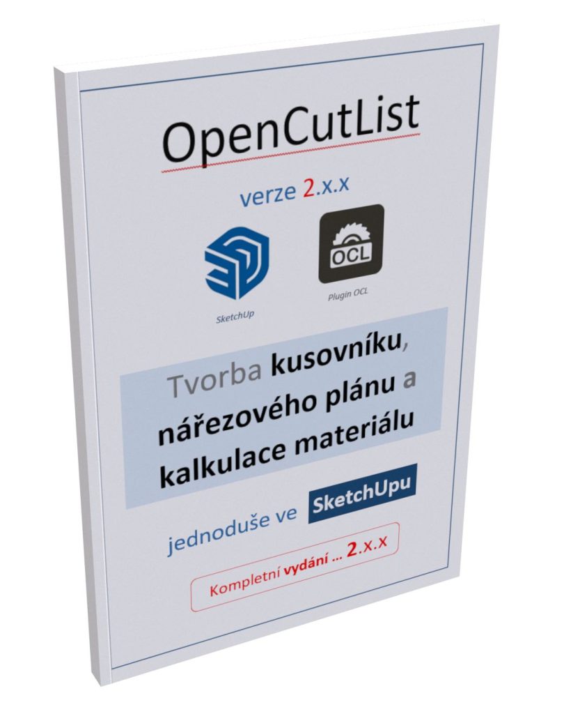 Příručka - jak s pluginem OpenCutList pracovat (krok za krokem)